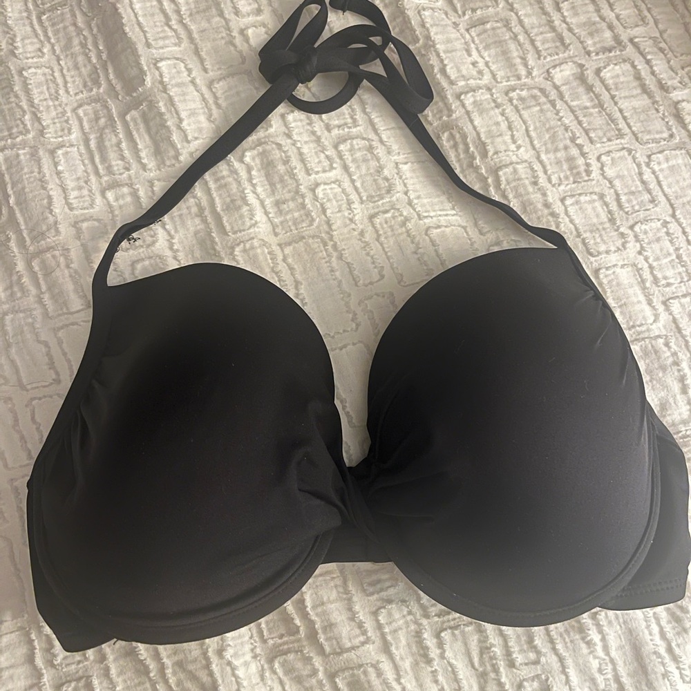 Black bikini top